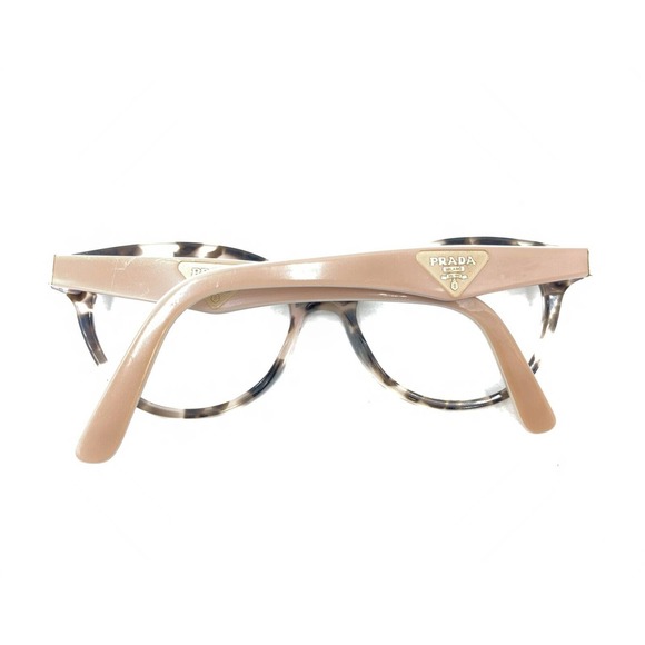 Prada VPR 11R ROJ-1O1 Tortoise Pink Brown Eyeglasses Frames 52-17 140 Italy - Picture 11 of 12